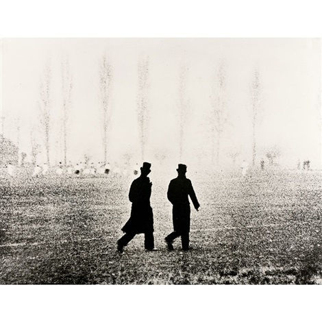 Dusk at the playing field of Eton