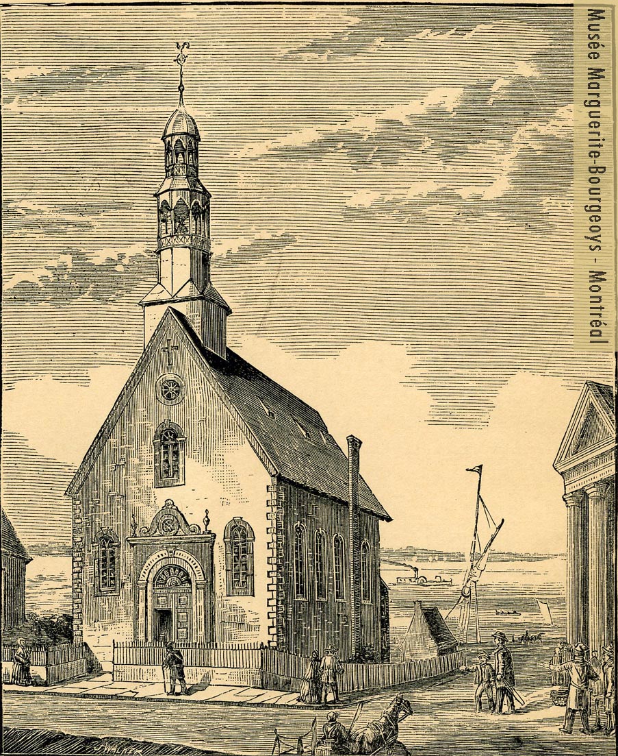Église Bonsecours à Montréal